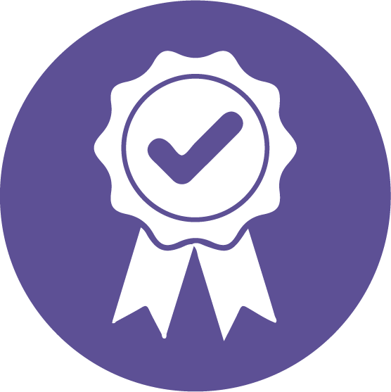 Icono de homologación.