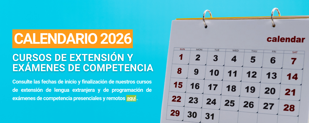 Banner de los calendarios para el 2026